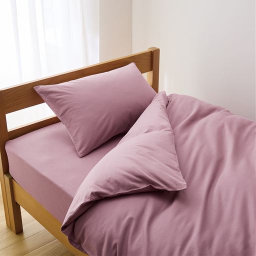 ミスティラベンダー ※商品は枕カバーです。<br>※掛け布団カバーはCR-727、ボックスシーツはCZ-648を使用しています