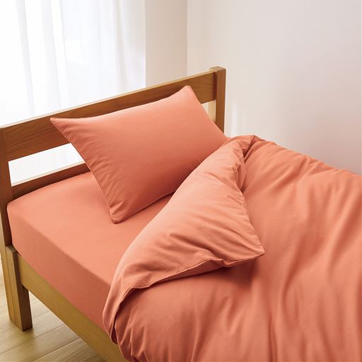 アプリコット ※商品は枕カバーです。<br>※掛け布団カバーはCR-727、ボックスシーツはCZ-648を使用しています