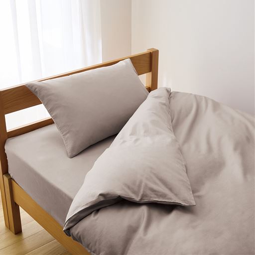 ミディアムグレー ※商品は掛け布団カバーです。<br>※枕カバーはCR-726、ボックスシーツはCZ-648を使用しています