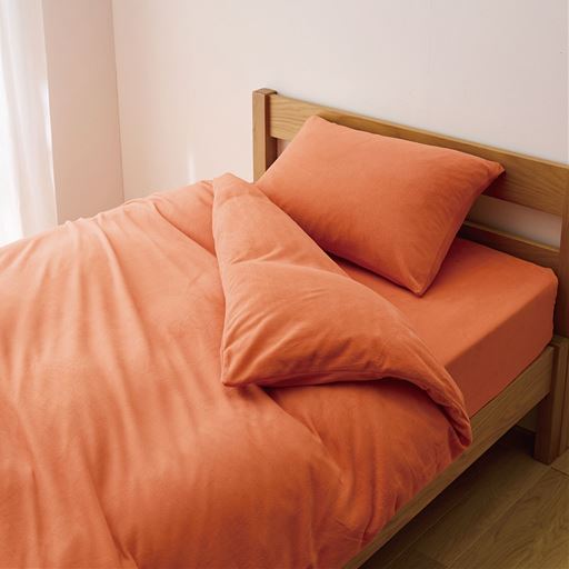 アプリコット※商品は枕カバーです。<br>※掛け布団カバーはCR-753、ボックスシーツはCZ-665を使用しています。