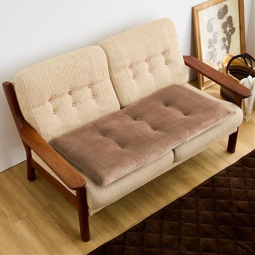 ベージュ(2人掛け用)