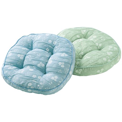 (左から) ブルー・グリーン