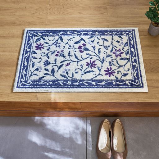 ネイビー系(サラサ)<br>横80×縦50cm