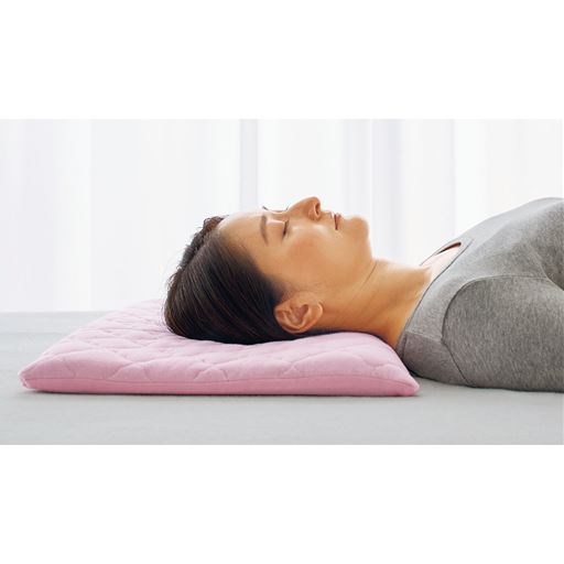 ピンク A(高さ3～3.5cmタイプ)<br>あの人気商品がリニューアル! とっても低い枕です。