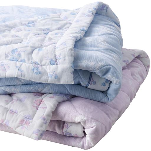 (上から) ブルー系・ラベンダー系