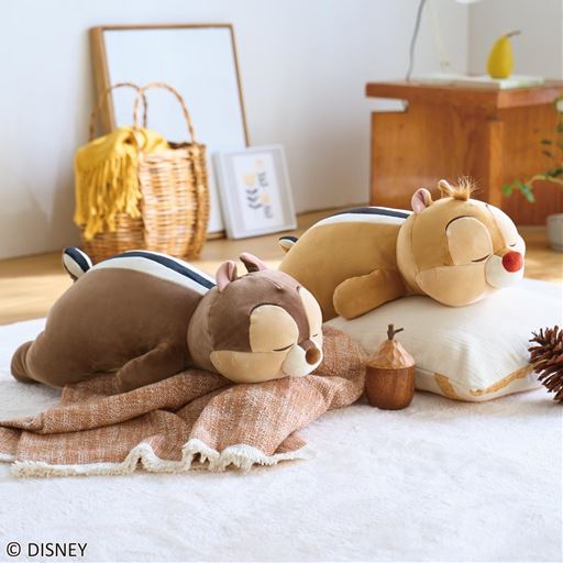 (左から)E(チップ)、F(デール)<br>チップとデールも仲間入り!