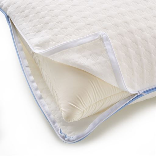 カバーはL字ファスナーで着脱も簡単です。