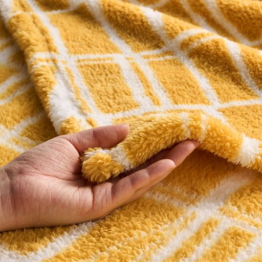 イエロー<br>ふわふわとした柔らかな風合いが魅力です。