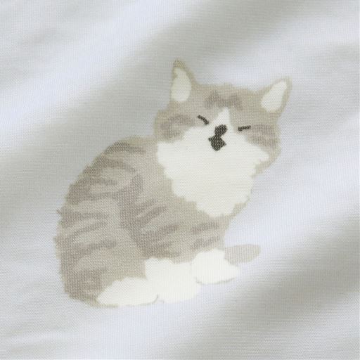 D (ネコ)<br>生地拡大