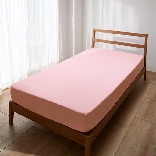 ピンク<br>ボックスシーツ