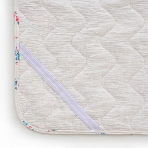 裏側は四隅強化ゴム仕様でズレにくく、セットも簡単。