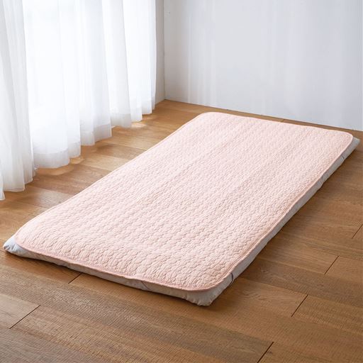 ピンク<br>敷き布団にも使用できます。