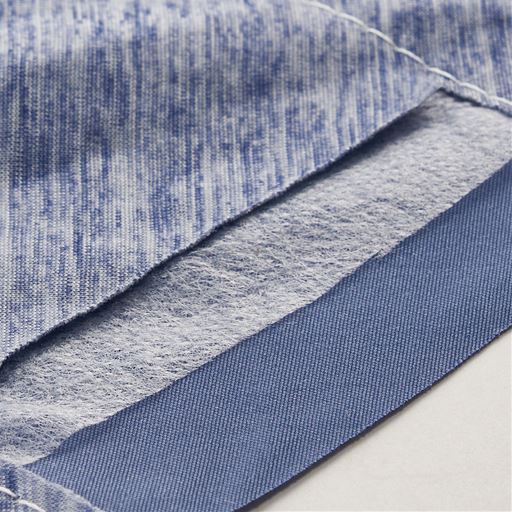 表生地(スマートドライ)の効果を守る3層構造で、ひんやり感長続き!