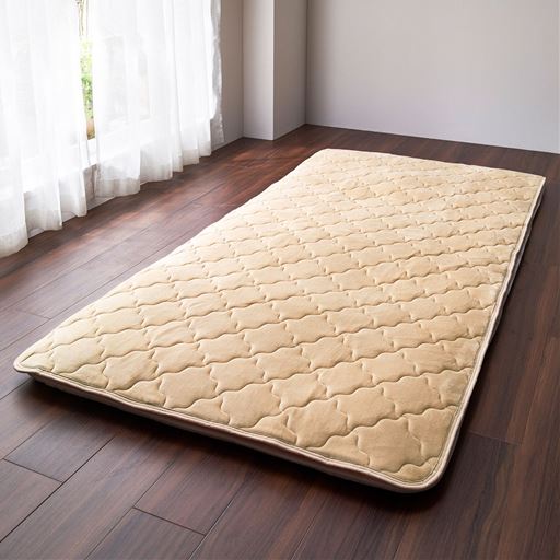 ベージュ<br>敷き布団にもお使いいただけます。