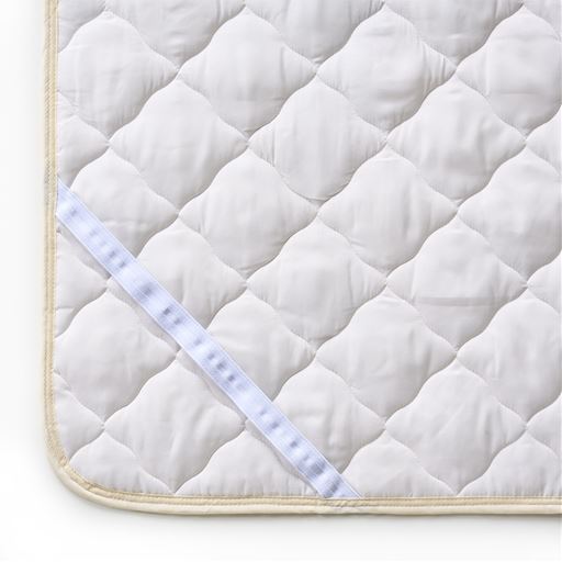 裏側は四隅ゴム仕様でズレにくく、セットも簡単。