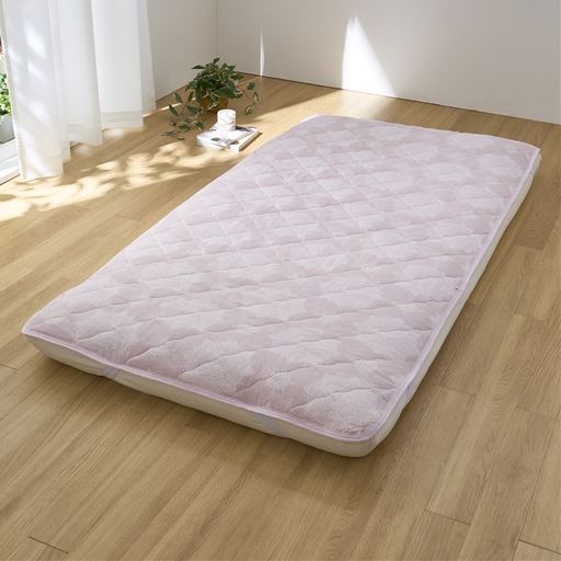 ピンク<br>敷き布団にも使えます。