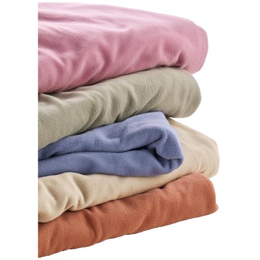 (上から) ローズピンク・オリーブグリーン・アンティックブルー・オークベージュ・アプリコット