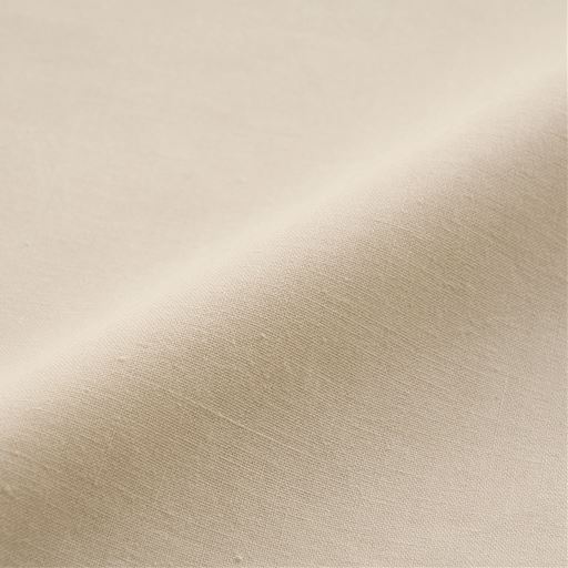 生地拡大(ベージュ)<br>綿100%で吸湿性や吸水性が良く、肌ざわりもやわらか。