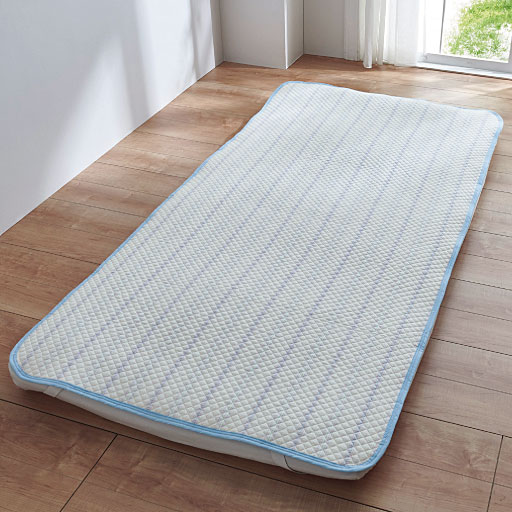 ブルー<br>敷き布団にも使えます。