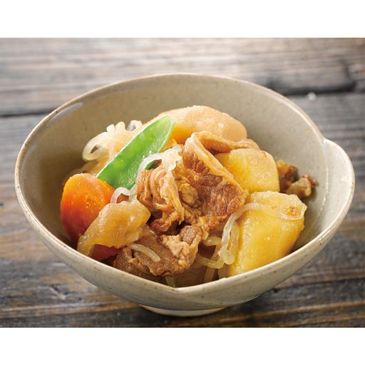 肉じゃが  ※写真はイメージです。<br>じゃがいもと牛肉をじっくり煮込んだ、昔懐かしいおふくろの味。
