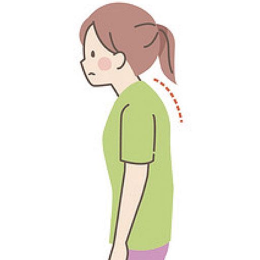 いつのまにか老け見え姿勢になってる!?