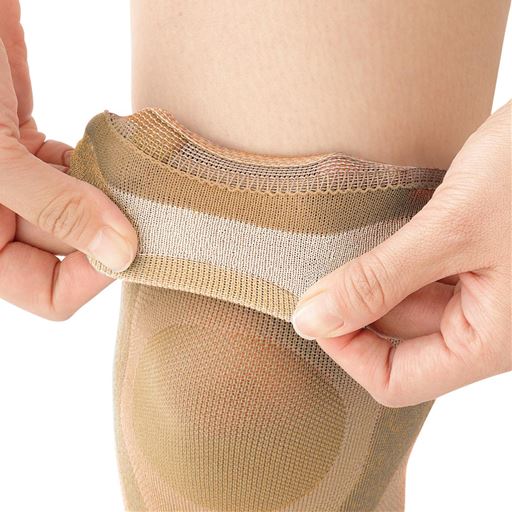 ピタッと止まるすべり止め加工