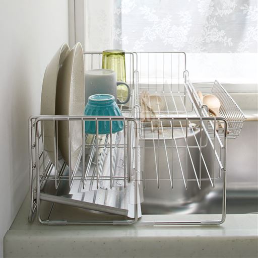 水切りカゴが置ける!