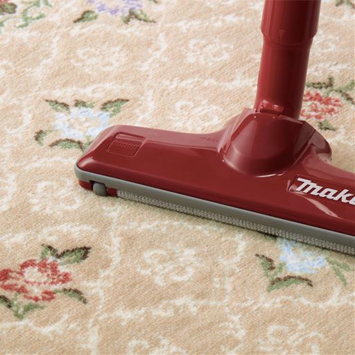 高密度でゴミが詰まりにくく、掃除機がけがスムーズ。