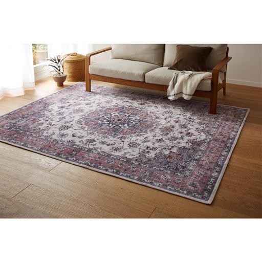 ピンク<br>横240×縦190cm