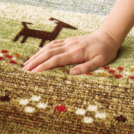 微起毛のなめらかな手ざわり。