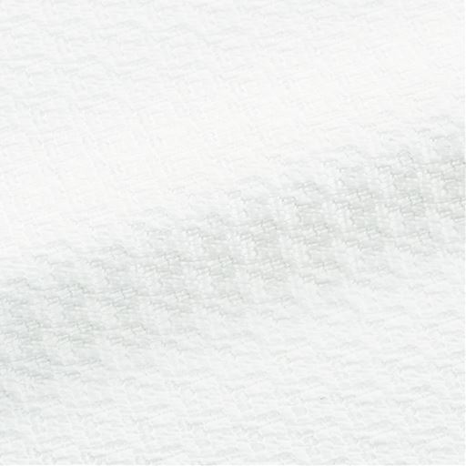 表面<br>凹凸感のあるしっかりとした質感のミラーレース生地。