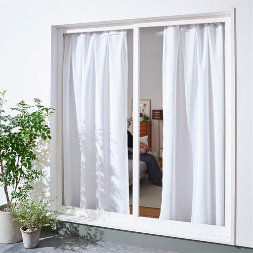 昼は外からほとんど見えません。<br>※写真はイメージです。