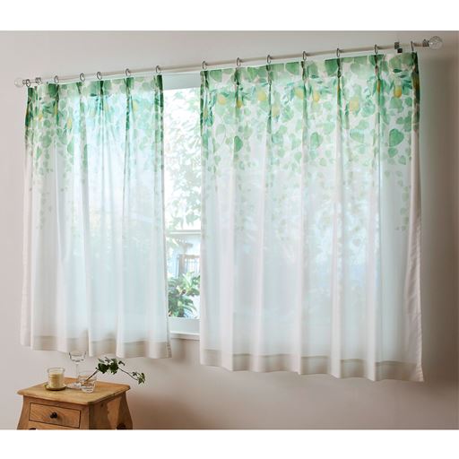 B (レモンリーフ)<br>柄の大きさは上から約77cmです(全サイズ共通)。