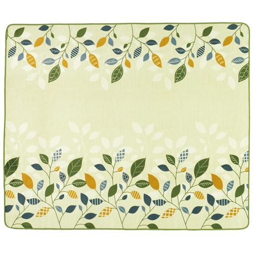 グリーン系(リーフ)<br>横240×縦200cm