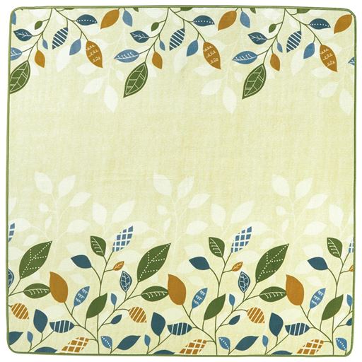 グリーン系(リーフ)<br>横180×縦180cm