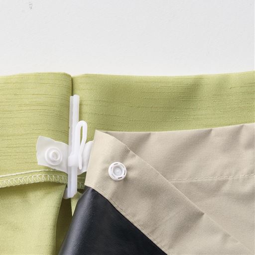 季節に合わせて取り外しOK