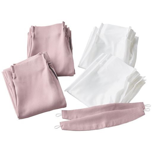 ライトピンク<br>セットで届くからコーデ要らず!