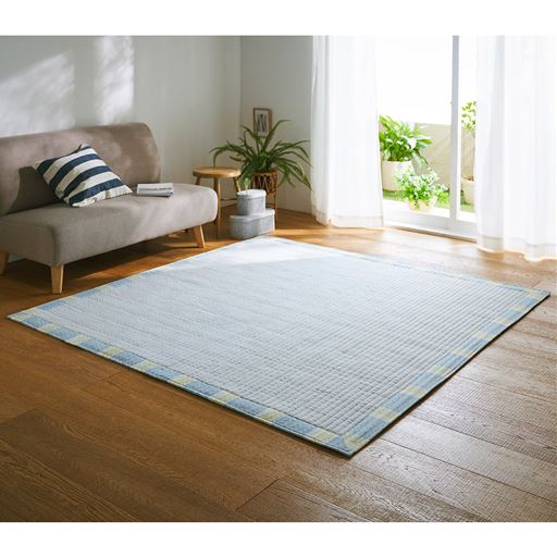 ブルー<br>横185×縦185cm