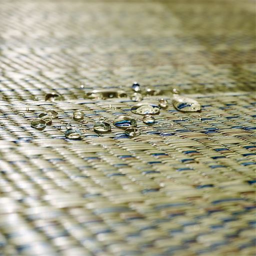 お手入れ簡単! はっ水加工。