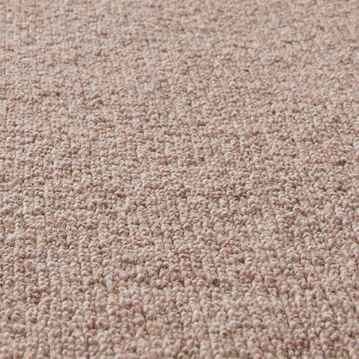 生地拡大(ブラウン)<br>パイルのループに変化を加えることで踏み心地と見た目の楽しさを両立。