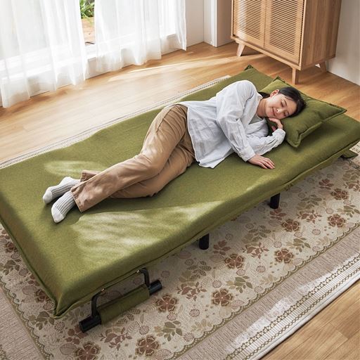 グリーン B (幅103cm)<br>ごろ寝タイムも快適に。