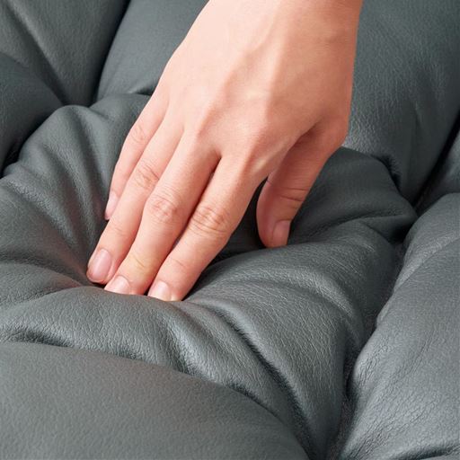 ふんわりとした座り心地。