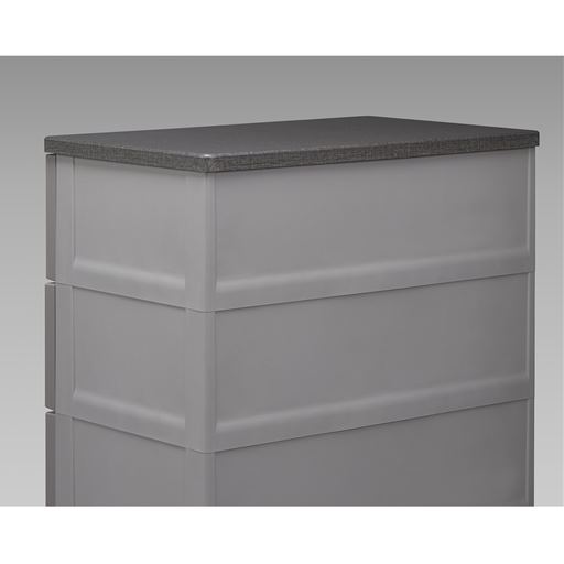 グレー<br>フラット使用なのでほこりが溜まらずお手入れ簡単。