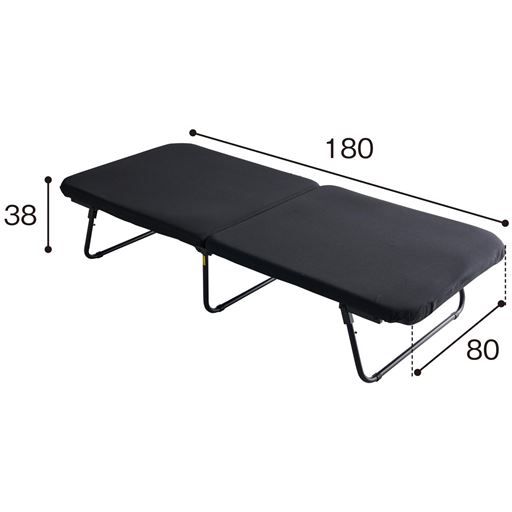 ブラック<br>ショートセミシングル ※寸法の単位は約cmです。