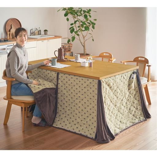 ナチュラル D(肘付き回転チェア)<br>※商品はチェアです。