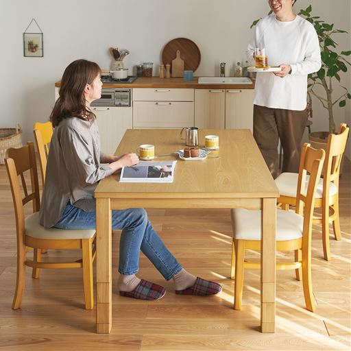 ナチュラル F(チェア2脚)