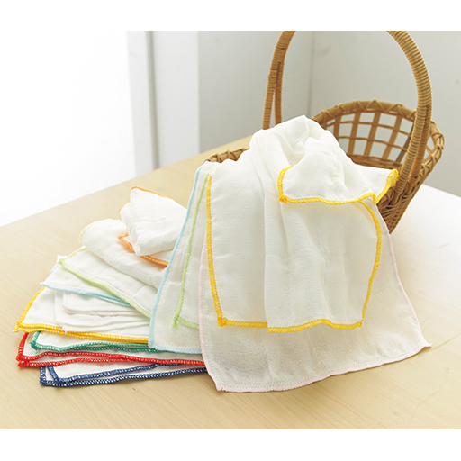 A(レギュラー10枚+大判4枚)<br>食器ふき、台ふきん、どちらでも使える万能タイプのふきんです。