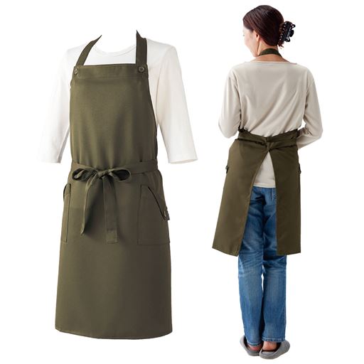 カーキ <br>ホルターネック