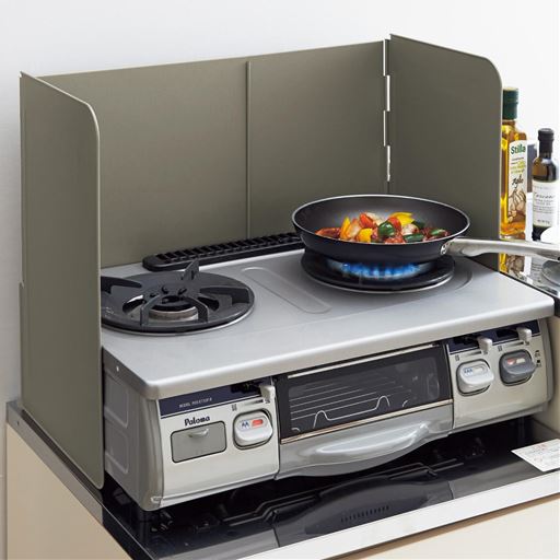 グレー A(ガスレンジ用) お手入れをラクに油ハネ徹底ガード