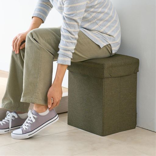 ブラウン系<br>玄関に置いても違和感のないシンプルなデザイン